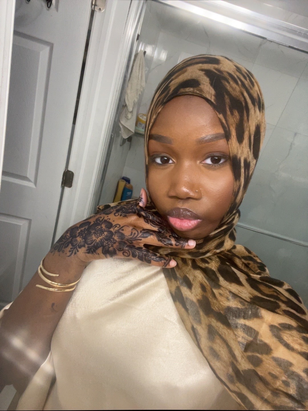 Cheetah Print Hijab